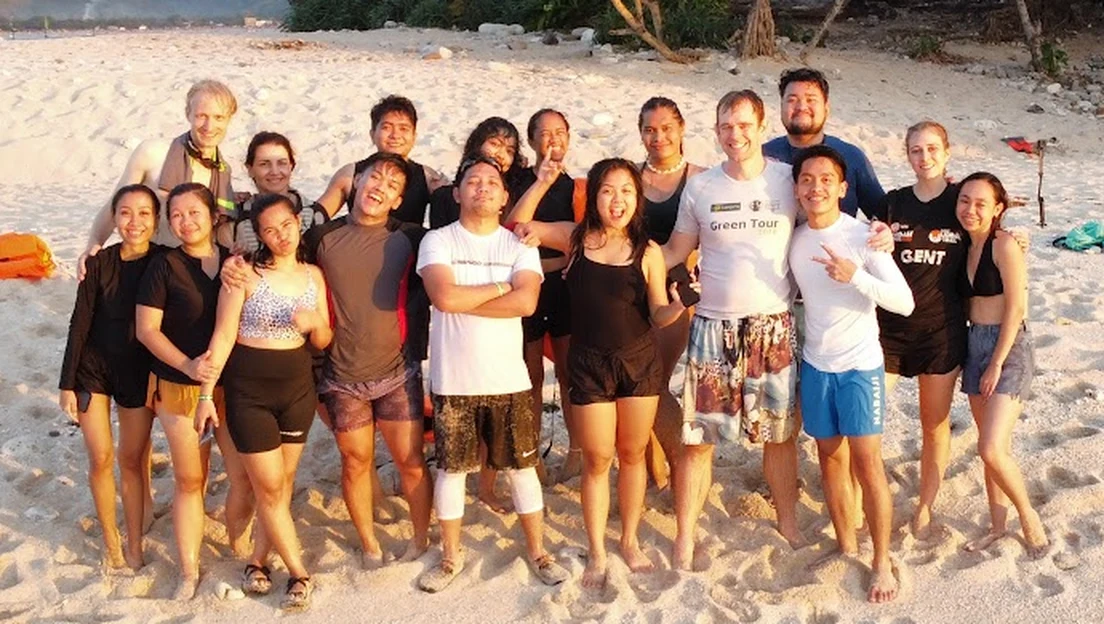 The whole metaFox team together at their yearly team meeting