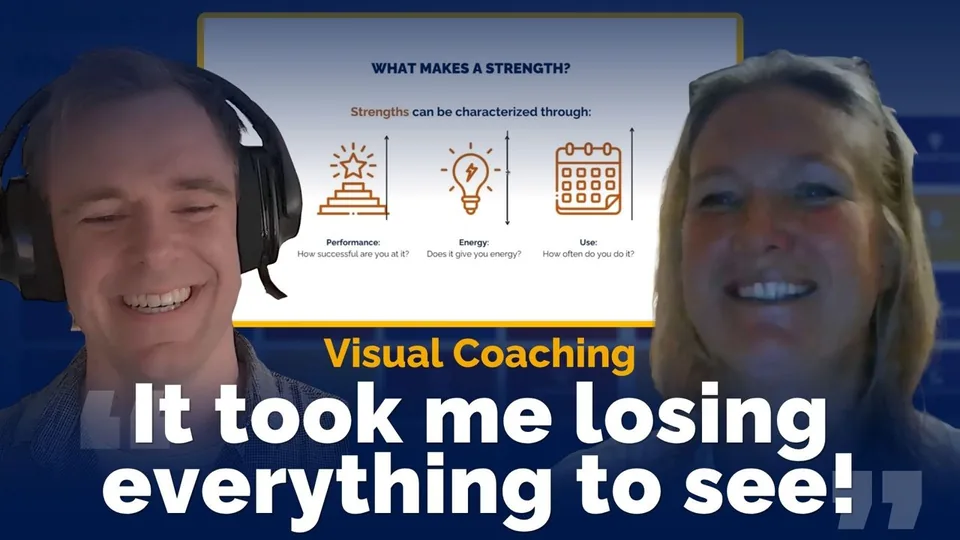 Visual coaching session with Leah